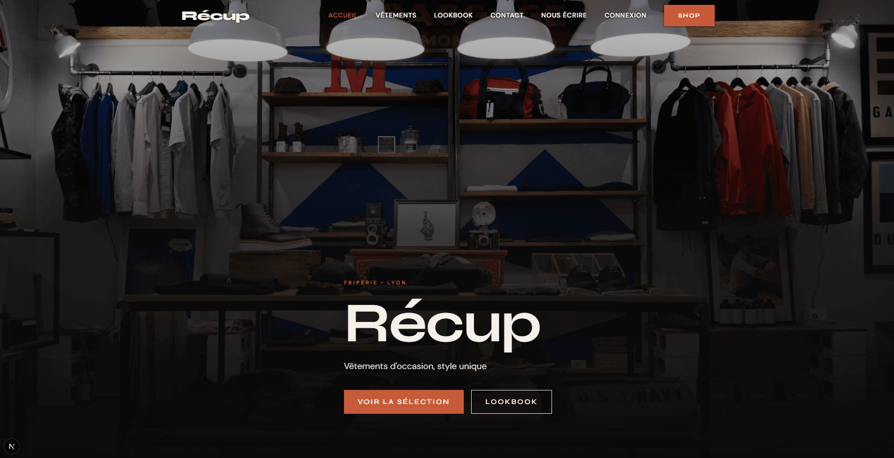 Carrousel de projets sur le site Le Sage Dev